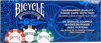 BICYCLE Poker 100 żetonów